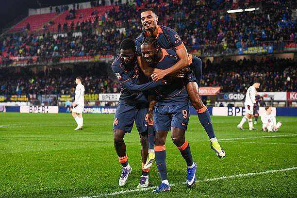 v站-青年军解决零引援，轮换国米挺进意大利四强